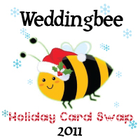 PLEASE HAVE YOUR PHOTOS IN BY MIDNIGHT PST DEC 21! Holiday Card Swap 2011 : wedding holiday card swap Holiday Card 2011