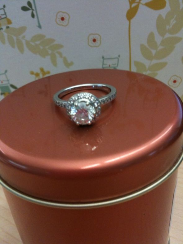 Micropave set (milgrain edge) E-rings? :  wedding Ering