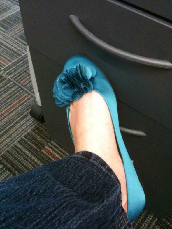Finding blueish flats - Help! :  wedding Shoe On