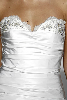 To Bubble or not to Bubble :  wedding dress alterations Dress Detail 1