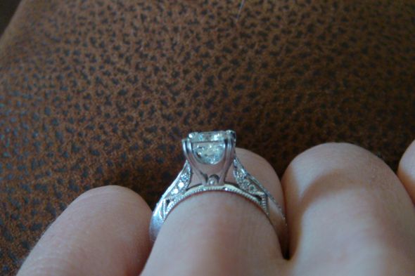 1 Carat princess solitaire? :  wedding 1 carat princess ring 10