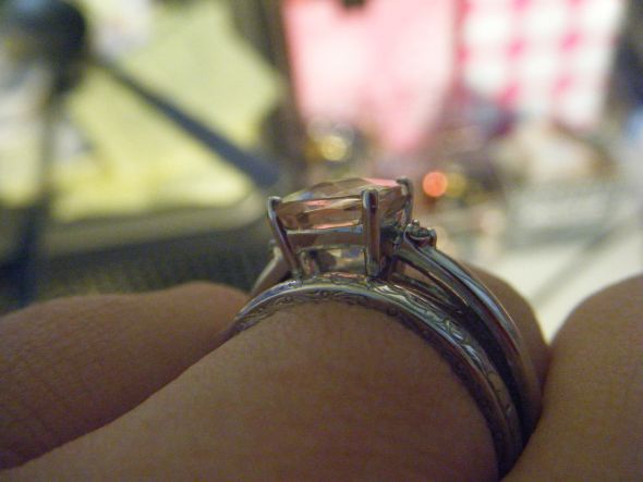 My wedding band arrived!!! :  wedding wedding ring engraved band antique style band DSCF2471