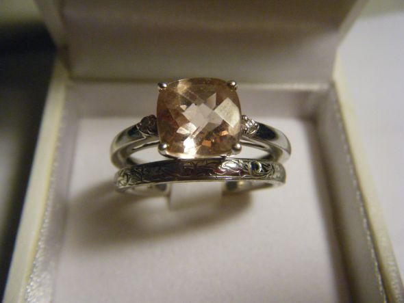 My wedding band arrived!!! :  wedding wedding ring engraved band antique style band DSCF2479
