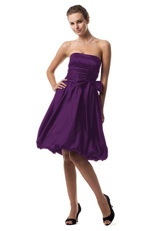 in search of purple :  wedding BM Dress