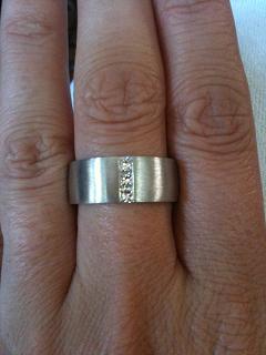 Show Off Your Husband's Wedding Band! (Please...) :  wedding Dids Ring