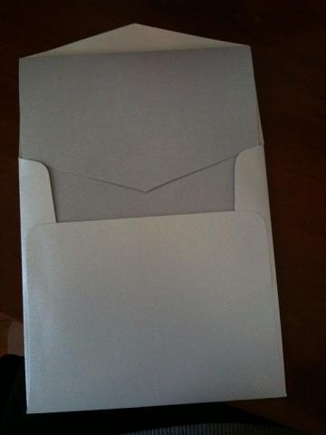 Squeeeellll My invites came in... pics inside... : wedding Invite 1R