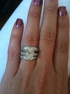 Wedding bands are in!  Sooo excited! (pics inside:)) :  wedding Rings