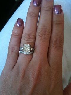 Wedding bands are in!  Sooo excited! (pics inside:)) :  wedding Rings1