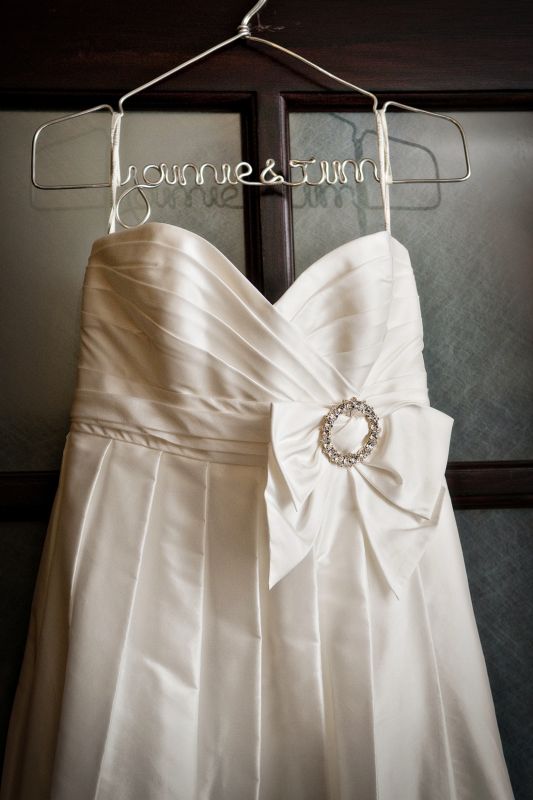 Love my dress hanger from etsy!! :  wedding  ISS4347
