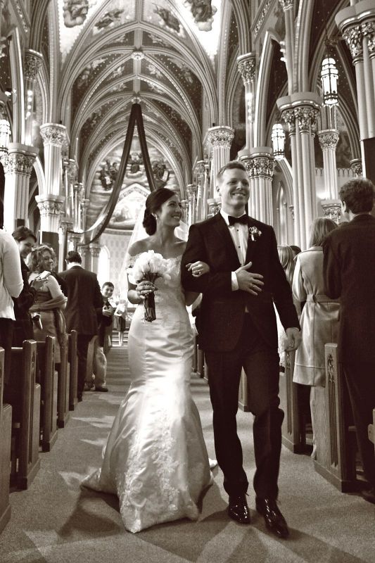 Walking back down the aisle with your new husband/wife :  wedding Walking Down The Aisle