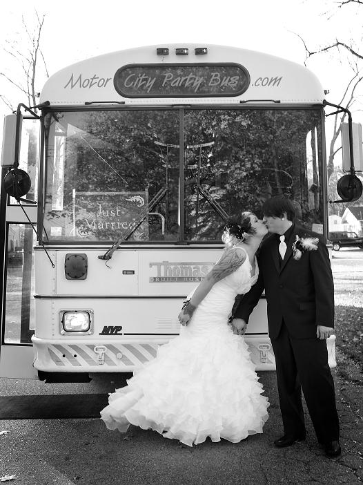 Teaser photos from our 10/30 wedding! :  wedding Kiss