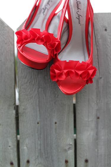 Teaser photos from our 10/30 wedding! :  wedding Shoes