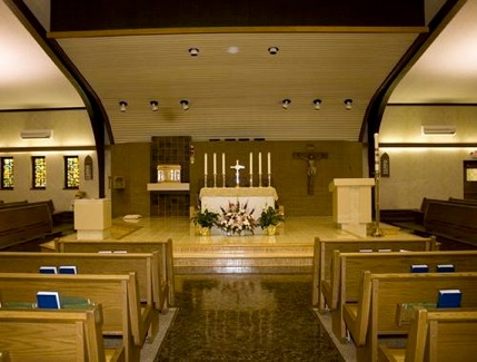 Ceremony Decorations. Yes or No? Advice appreciated! :  wedding St. Mary   Altar Shot B.JPG