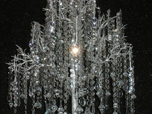 Crystal wedding tree