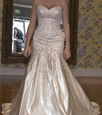 My dress - lots of photos from today!! :  wedding mori lee mori lee 2512 dress photos mariposa corset trumpet DSC 0508.1