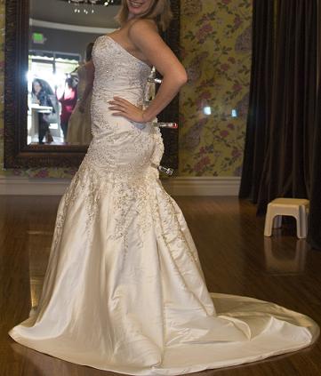 My dress - lots of photos from today!! :  wedding mori lee mori lee 2512 dress photos mariposa corset trumpet DSC 0510.2