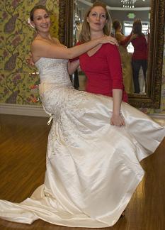 My dress - lots of photos from today!! :  wedding mori lee mori lee 2512 dress photos mariposa corset trumpet DSC 0526.1