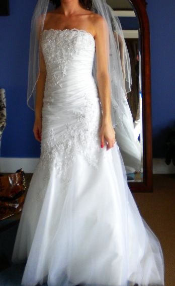 Davids Bridal question : wedding wedding dress Amanda1
