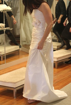 Help! need to ID these dresses :  wedding identify dresses marisa christos help me modern trouseau gowns Uk Maybe Marisa Side