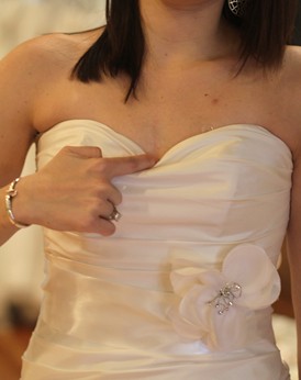 Help! need to ID these dresses :  wedding identify dresses marisa christos help me modern trouseau gowns Uk Maybe Marisa   Front