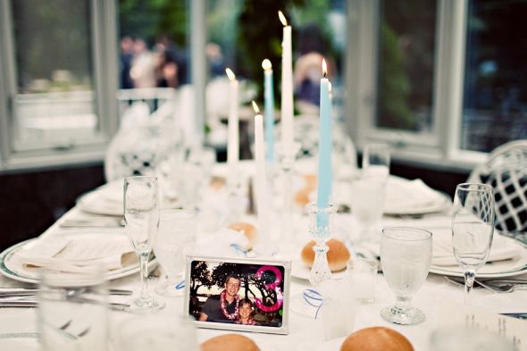 Candlesticks, Candlesticks, Candlesticks! :  wedding centerpieces decor ceremony flowers reception Reception Table2