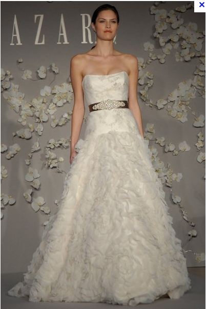 calling all Lazaro ladies! :  wedding dress lazaro veil Lazaro 3000