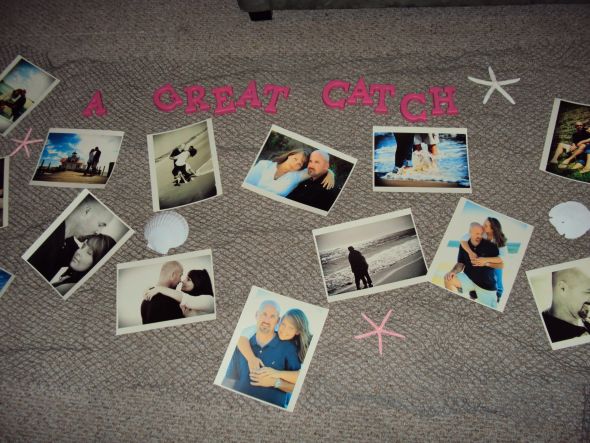 DIY Friday :  wedding diy features DSC01166 Great Catch Net :  wedding fish net beach wedding engagement pics DSC01166 