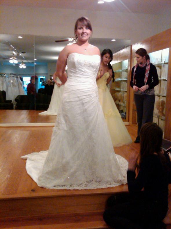 Content with my dress