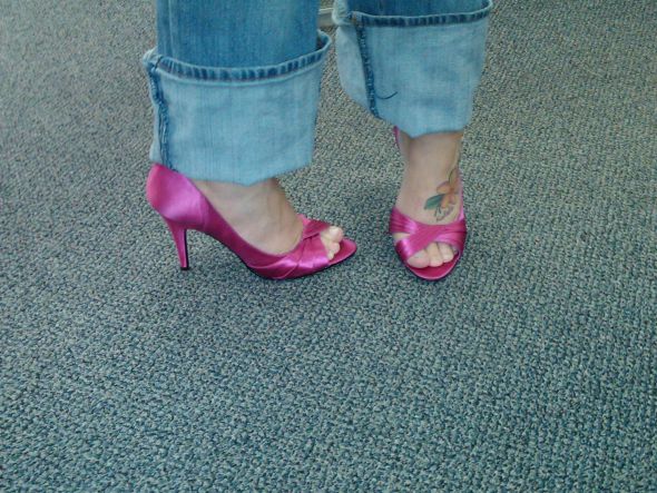 Shoe me your colored shoes! :  wedding IMG00320 20100428 1537