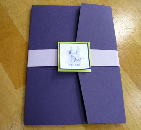 Opinions please! Invitation colors... :  wedding IMG 0899