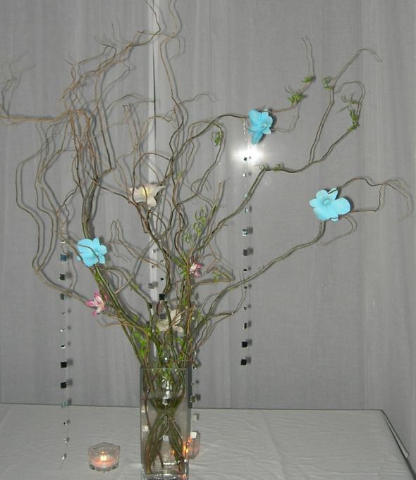 these are the dried orchids DIY Preserved Orchid Centerpieces wedding diy