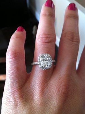 Cushion Cut Engagement Rings Harry Winston