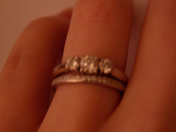 May I please see your 3 stone e-rings? :  wedding P1270455