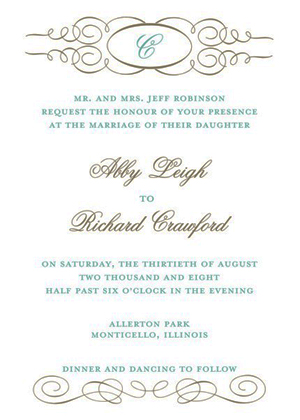 We Finally Decide on an Invitation Design : wedding arlington invitations stationery Elegant Invitation.jpg