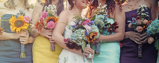 Prairie flower bouquet or arrangement? :  wedding prairie flower bouquet natural Wildflower Bouquet