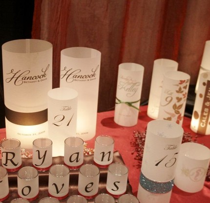 Centerpiece choice? :  wedding centerpiece candles Lumies