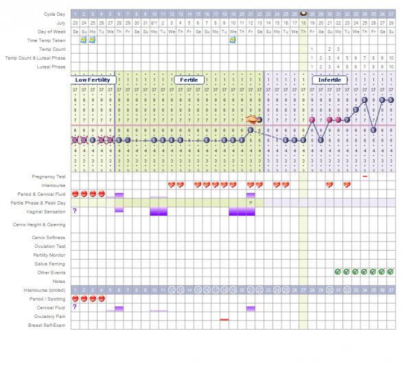 Long cycles and fertility signs? /chart help : wedding charting long cycles ttc 3