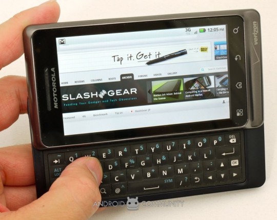 Best AT&T phone : wedding Motorola Droid 2