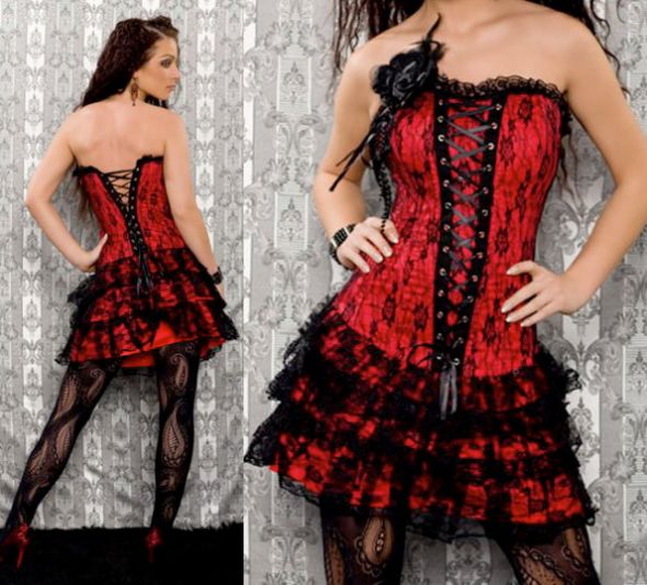 NWR: Is this dress too lingerie-ish? :  wedding Corset Dress
