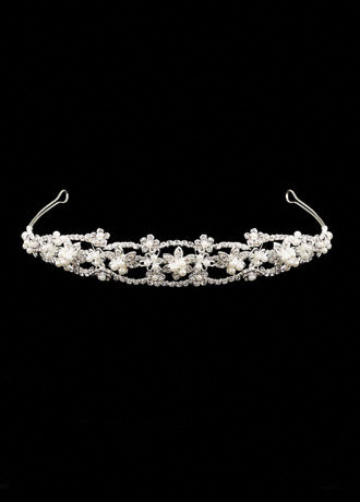 For Sale: Pearl and rhinestone headband, Long line bra and bridesmaid jewelry : wedding bridesmaid jewelry bra headband head band pearl earrings bracelet Headband