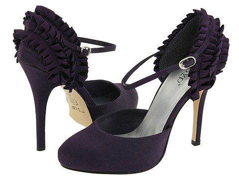 Purple shoes!!! :  wedding purple shoes 10757 843655 P