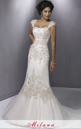 Maggie Sottero Milana Brides :  wedding maggie sottero veil Milana