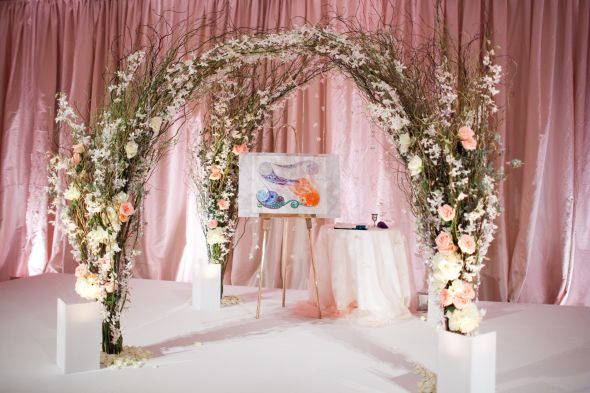 branch chuppah