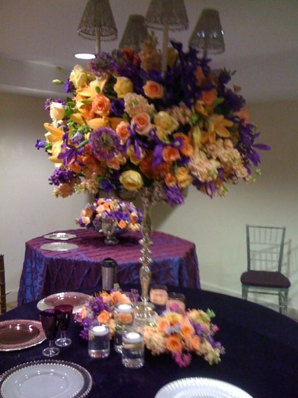 sample table :  wedding decor flowers settings Photoflowers