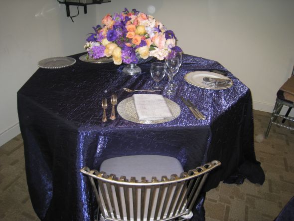 sample table :  wedding decor flowers settings Table 008