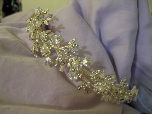 High Quality Silver Headband/headpiece from bridal store - $75 incl shipping :  wedding headpiece headband head piece tiara silver jewelry Headband