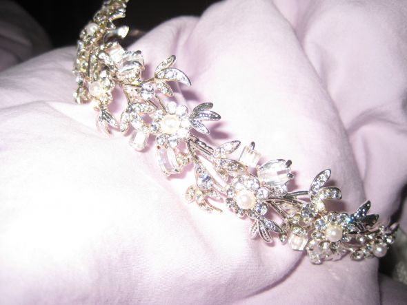 High Quality Silver Headband/headpiece from bridal store - $75 incl shipping : wedding headpiece headband head piece tiara silver jewelry Headband2