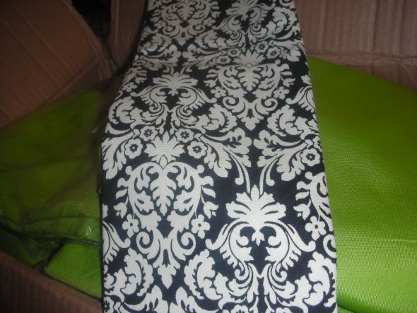  tablecloths I have 30 of them and black and white damask runners