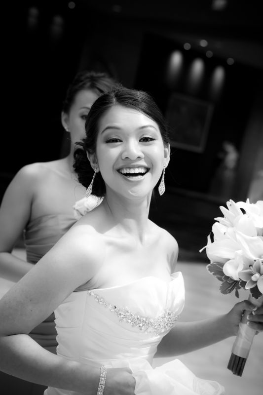 My wedding day hair