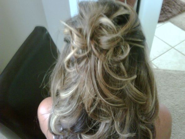 My Hair Trial Pix! :  wedding IMG00010